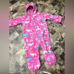 Columbia 3 seasons fleece one piece outdoor 12-18 months